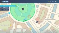 Magikarp's location in Pokemon Legends Z-A (Image via The Pokemon Company)